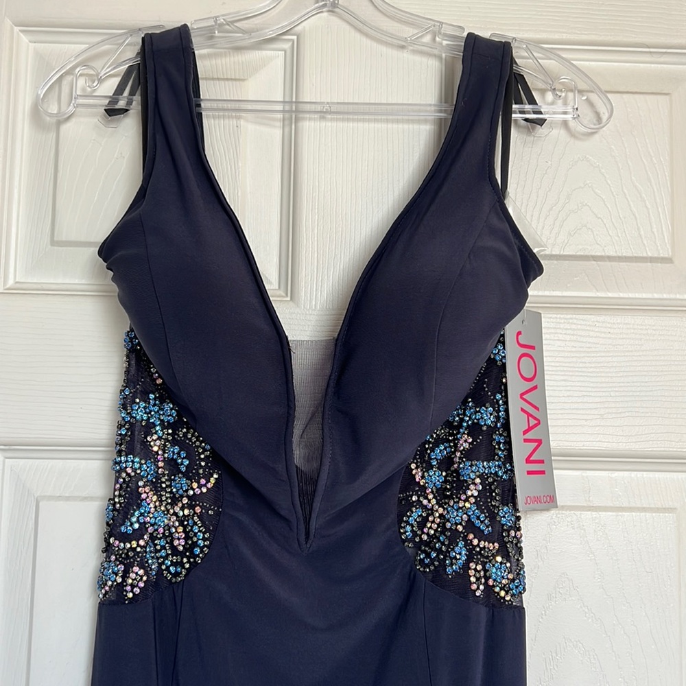 Jovanni size 12 gunmetal dress